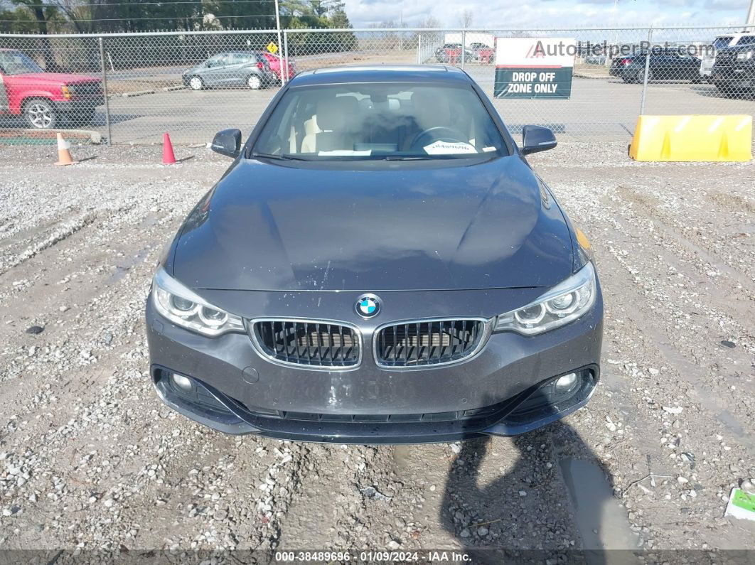 2017 Bmw 430i Gran Coupe   Gray vin: WBA4F7C39HG788520