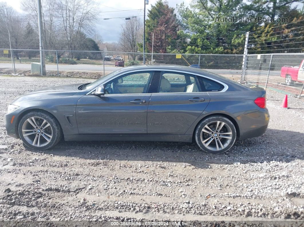 2017 Bmw 430i Gran Coupe   Gray vin: WBA4F7C39HG788520