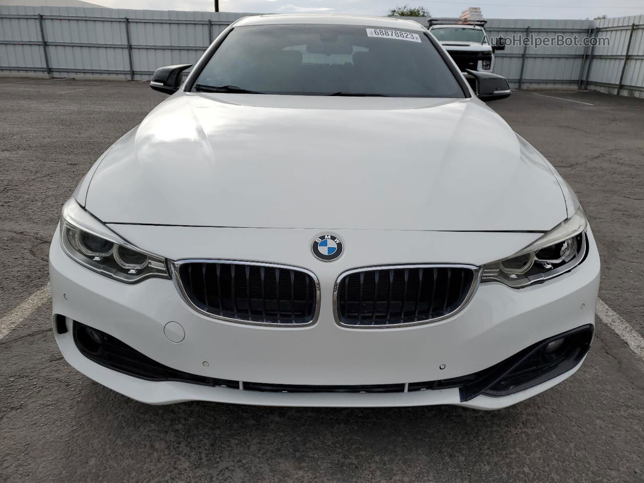 2017 Bmw 430i Gran Coupe White vin: WBA4F7C39HG788632