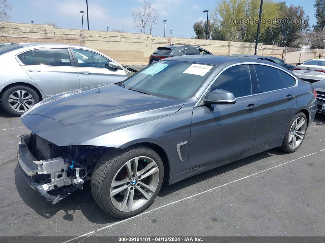 2017 Bmw 430i Gran Coupe   Gray vin: WBA4F7C51HG786133