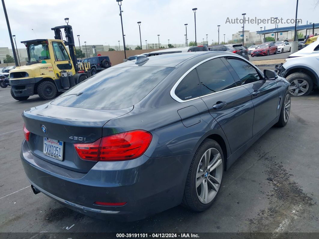 2017 Bmw 430i Gran Coupe   Gray vin: WBA4F7C51HG786133