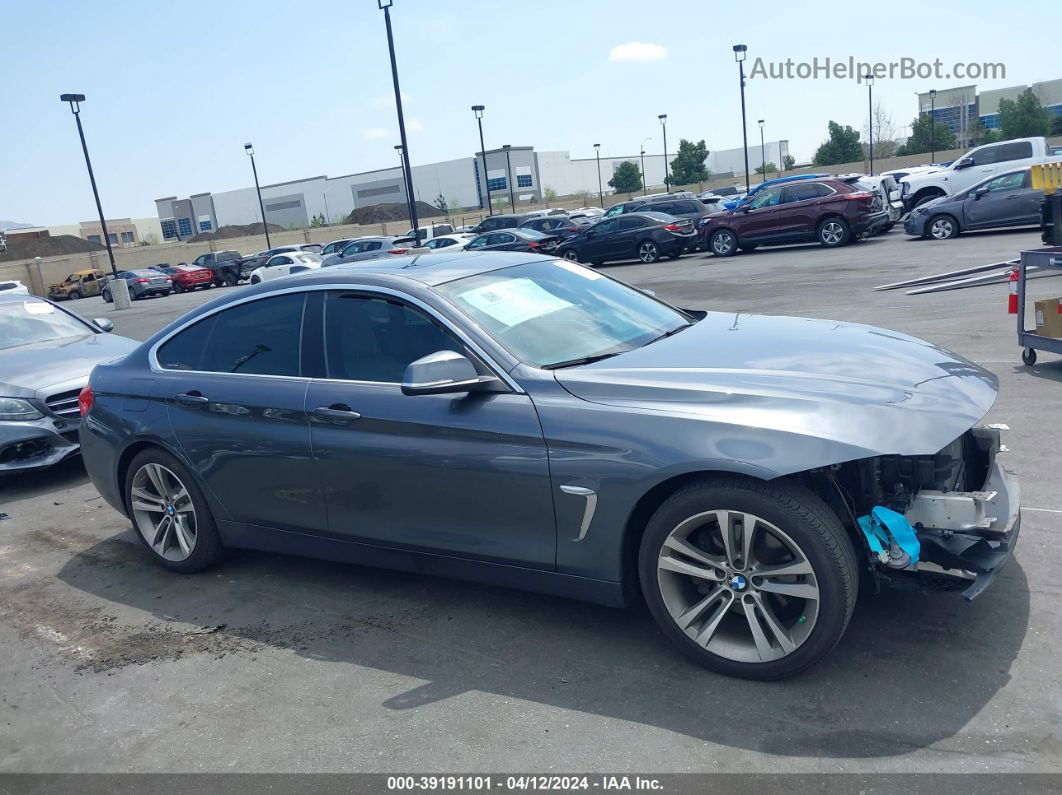 2017 Bmw 430i Gran Coupe   Gray vin: WBA4F7C51HG786133