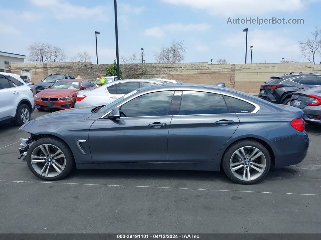 2017 Bmw 430i Gran Coupe   Gray vin: WBA4F7C51HG786133