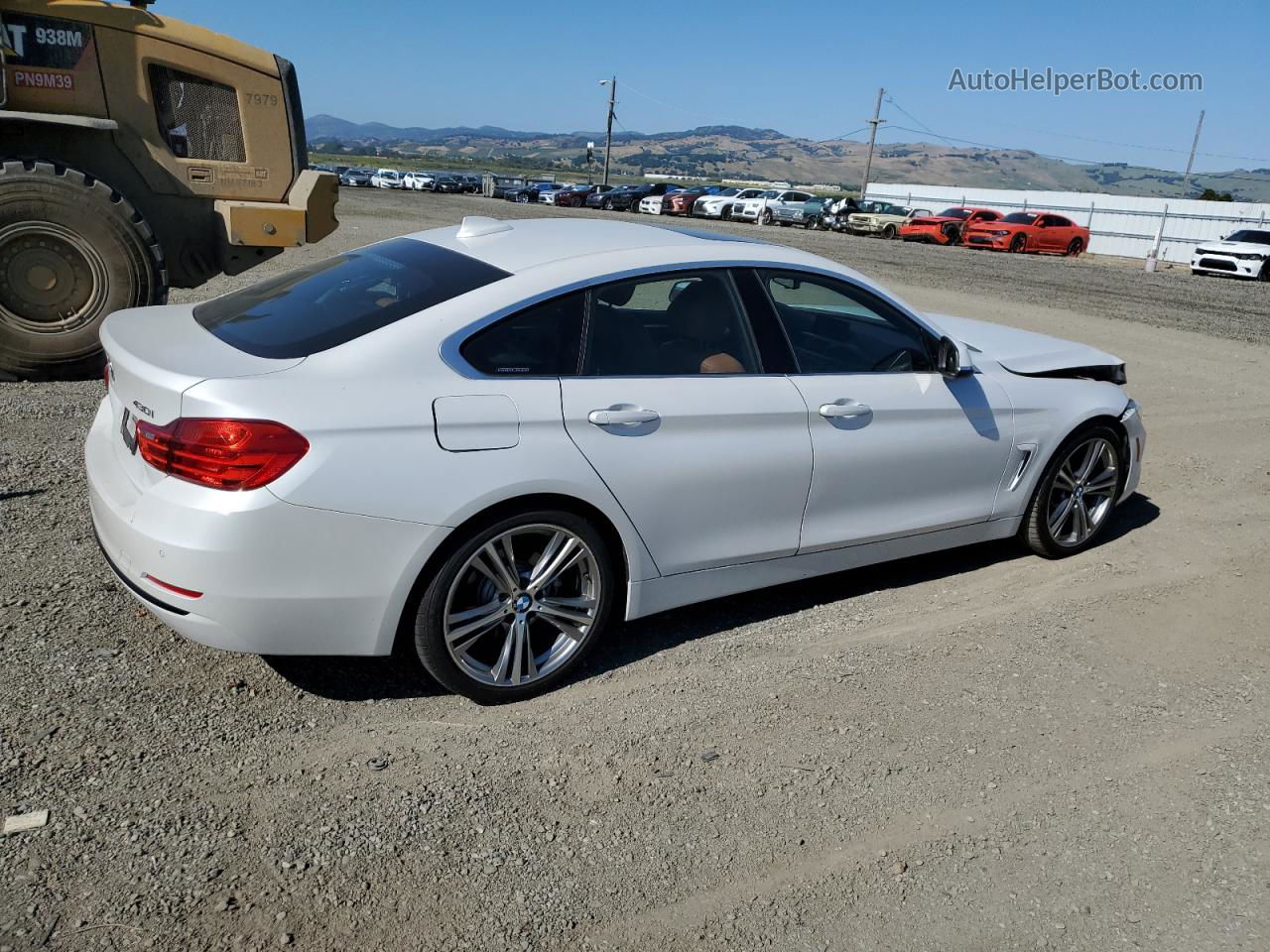 2017 Bmw 430i Gran Coupe White vin: WBA4F7C51HG786813