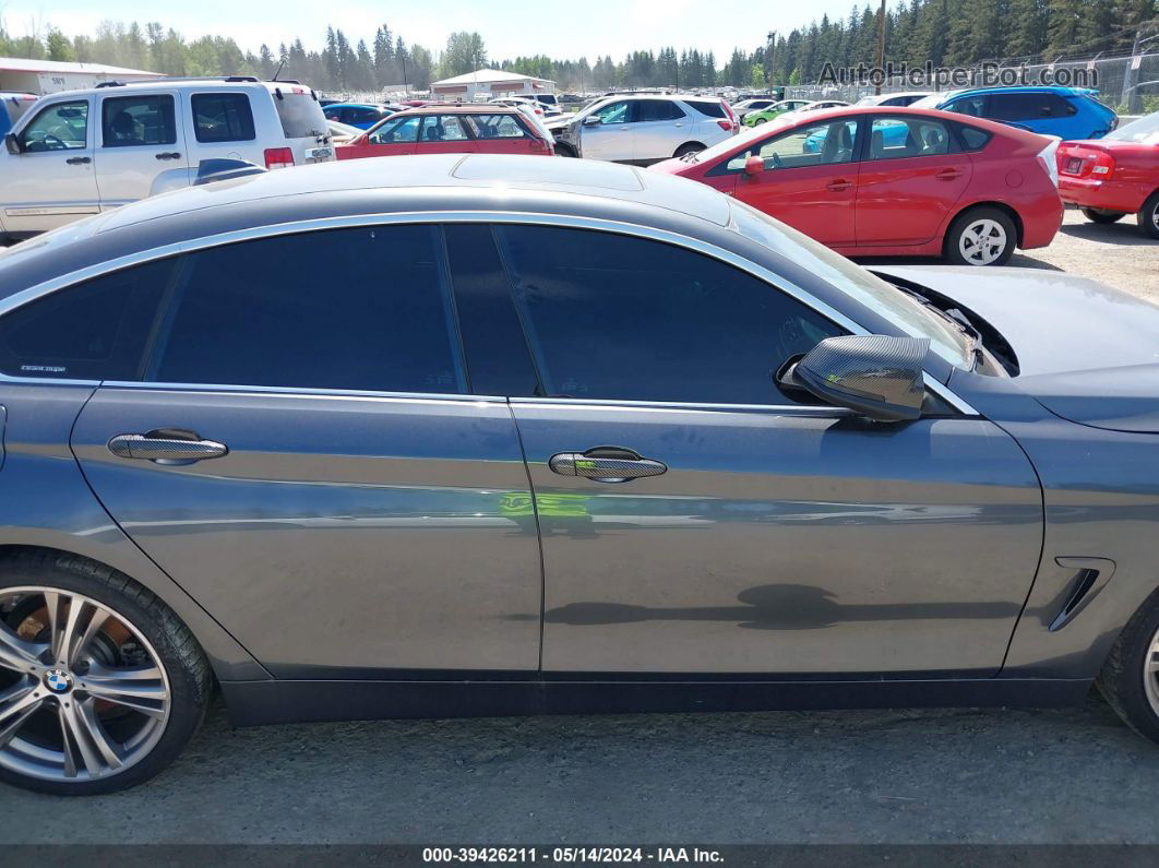 2017 Bmw 430i Gran Coupe   Gray vin: WBA4F7C52HG786982