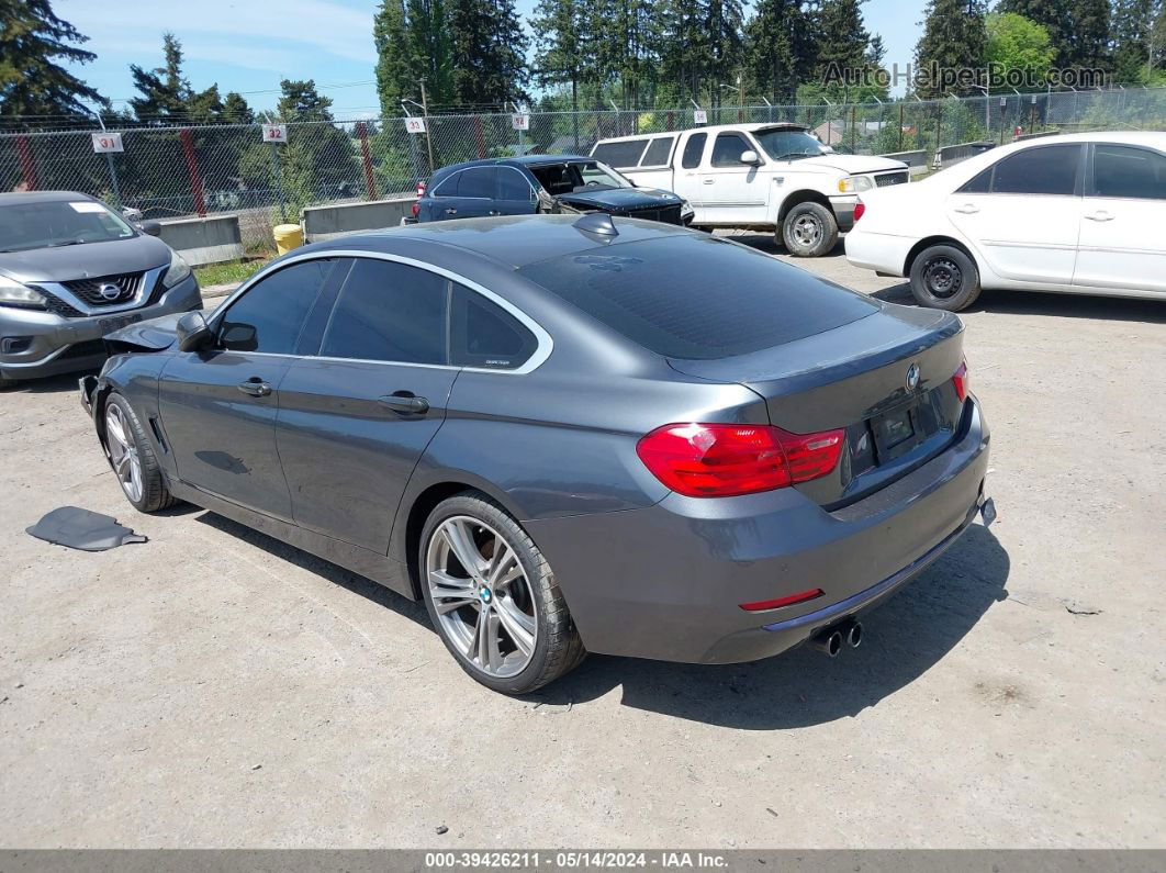 2017 Bmw 430i Gran Coupe   Gray vin: WBA4F7C52HG786982