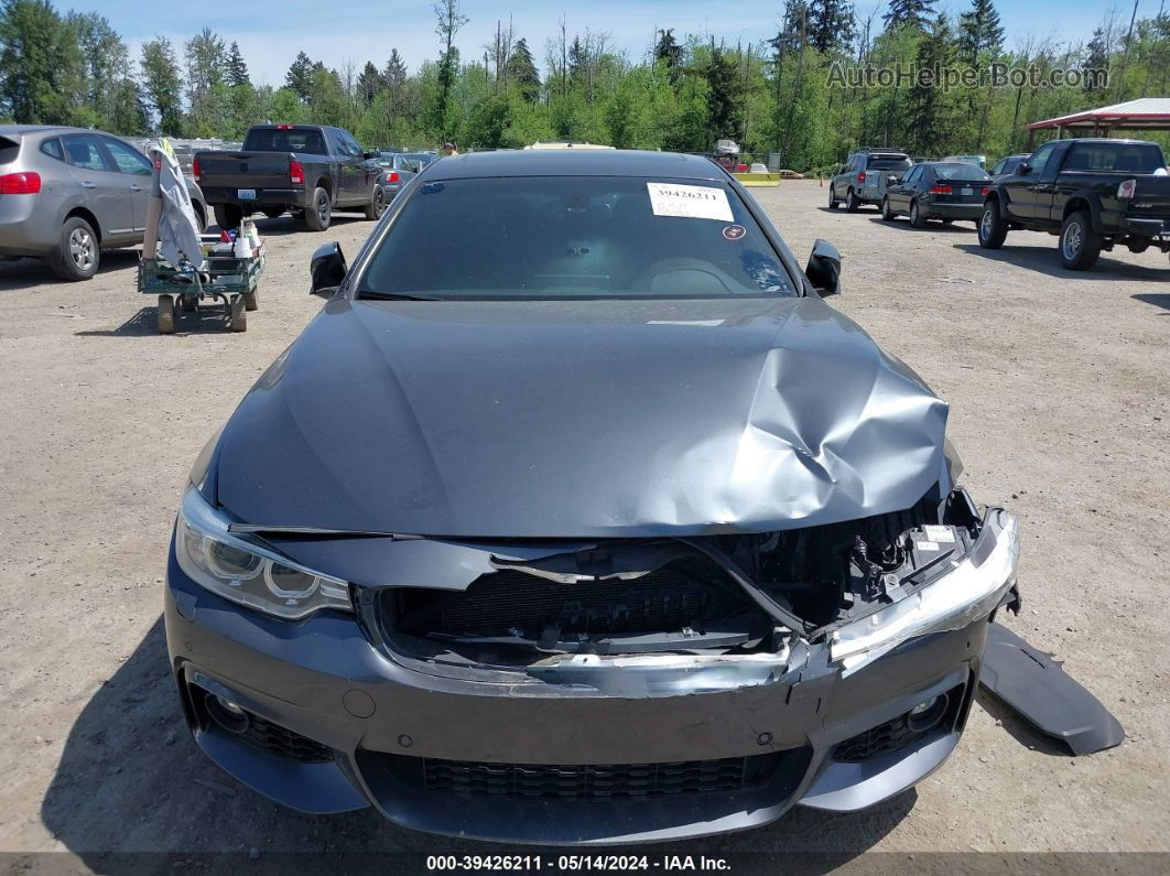 2017 Bmw 430i Gran Coupe   Gray vin: WBA4F7C52HG786982