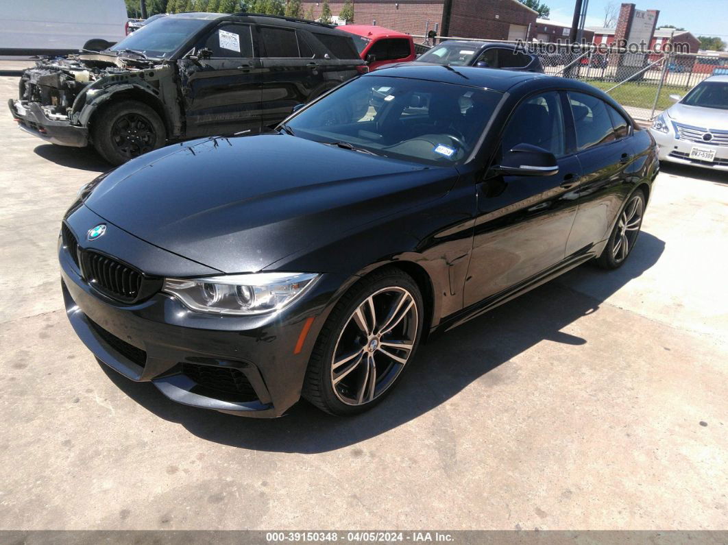 2017 Bmw 430i Gran Coupe   Black vin: WBA4F7C53HG786862