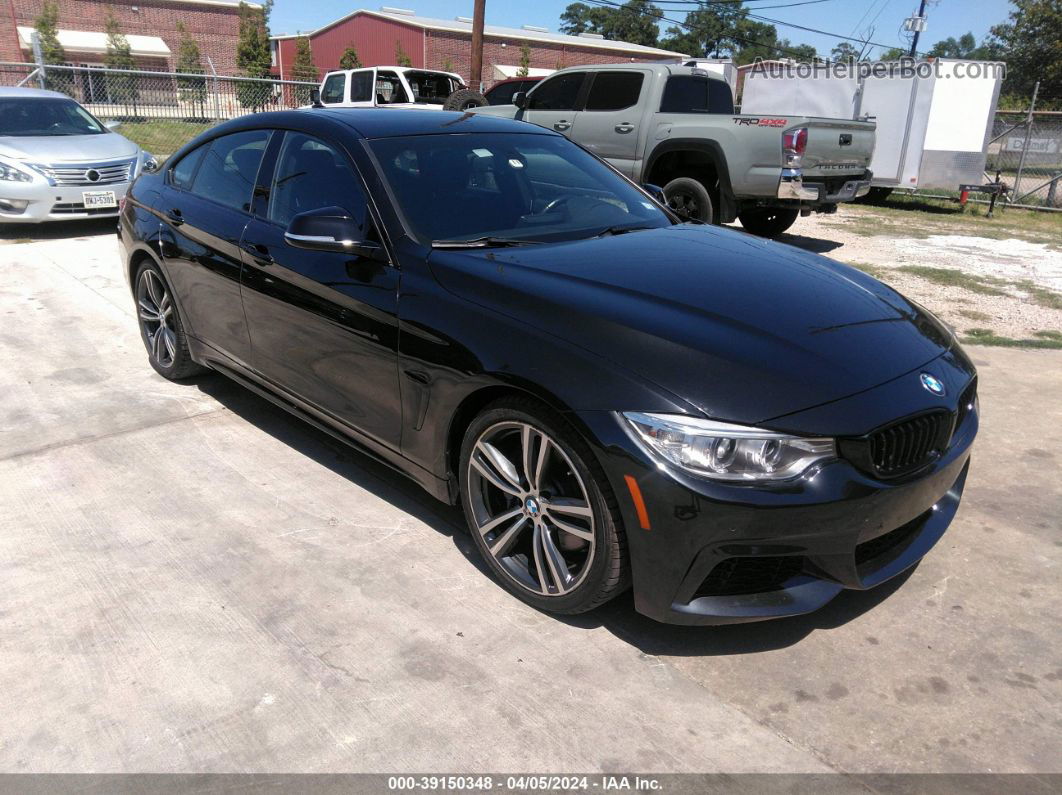 2017 Bmw 430i Gran Coupe   Черный vin: WBA4F7C53HG786862