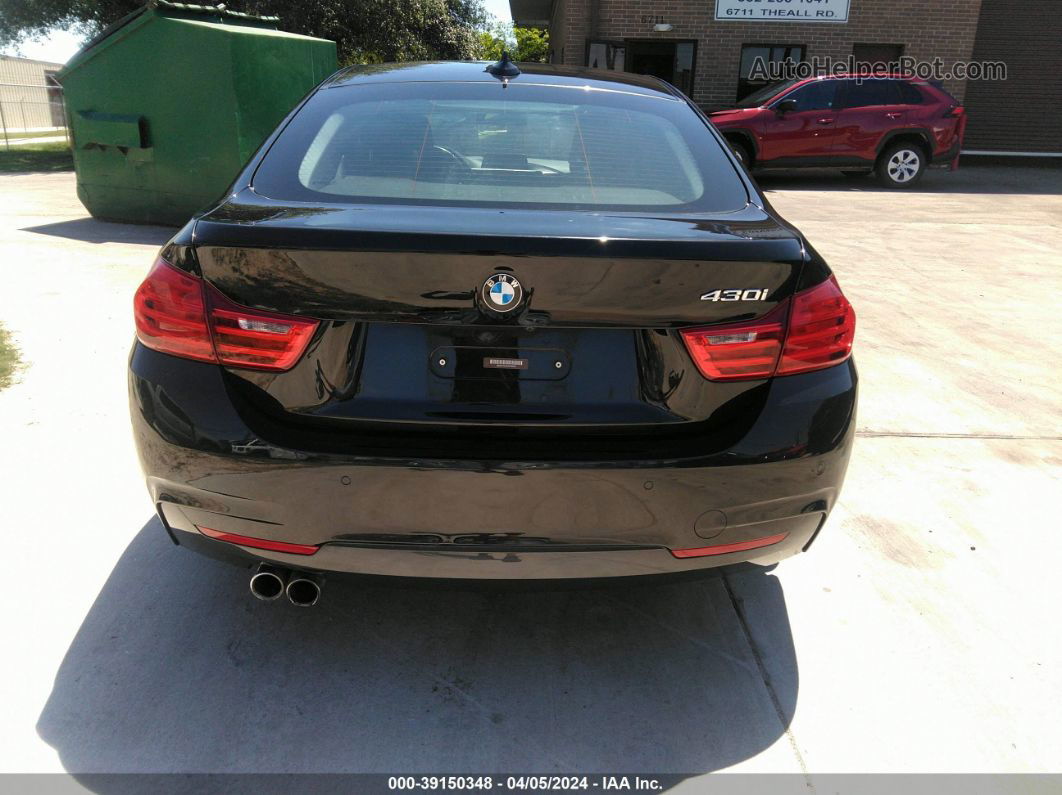 2017 Bmw 430i Gran Coupe   Black vin: WBA4F7C53HG786862