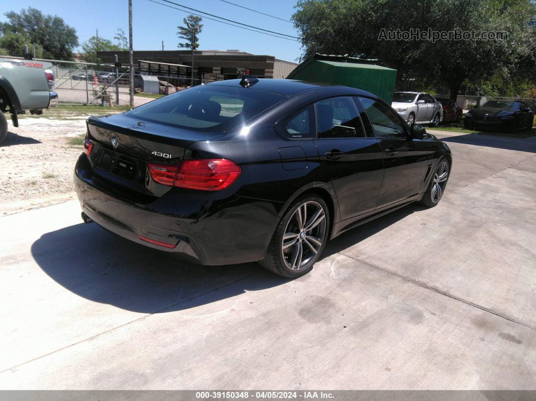 2017 Bmw 430i Gran Coupe   Черный vin: WBA4F7C53HG786862