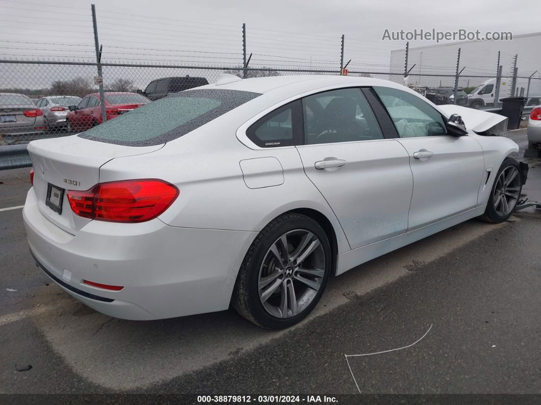 2017 Bmw 430i Gran Coupe   Белый vin: WBA4F7C54HG437743