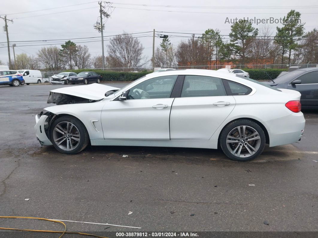 2017 Bmw 430i Gran Coupe   White vin: WBA4F7C54HG437743