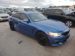 2017 Bmw 430i Gran Coupe Blue vin: WBA4F7C54HG438018