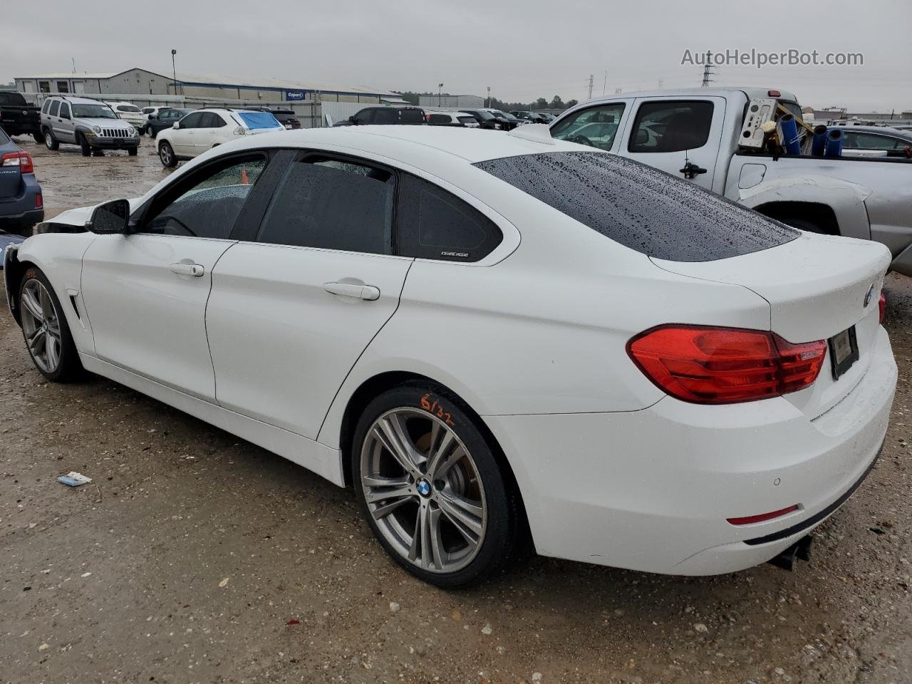 2017 Bmw 430i Gran Coupe White vin: WBA4F7C54HG438469