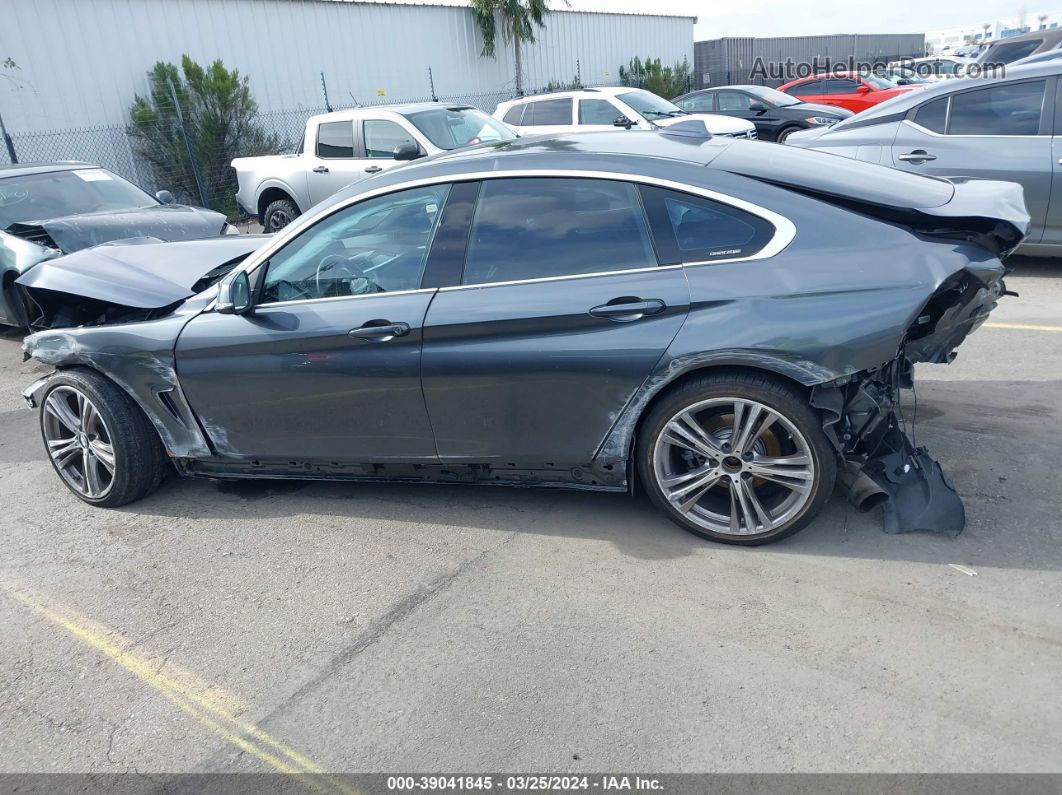 2017 Bmw 430i Gran Coupe Gray vin: WBA4F7C56HG785978