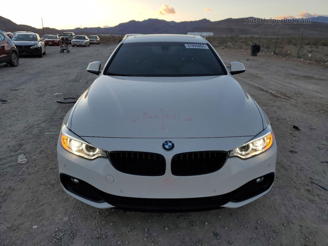 2017 Bmw 430i Gran Coupe White vin: WBA4F7C56HG786788