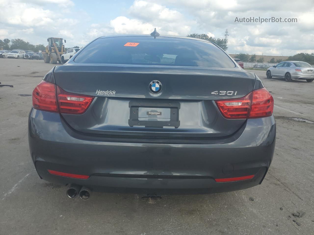 2017 Bmw 430i Gran Coupe Gray vin: WBA4F7C57HG786671