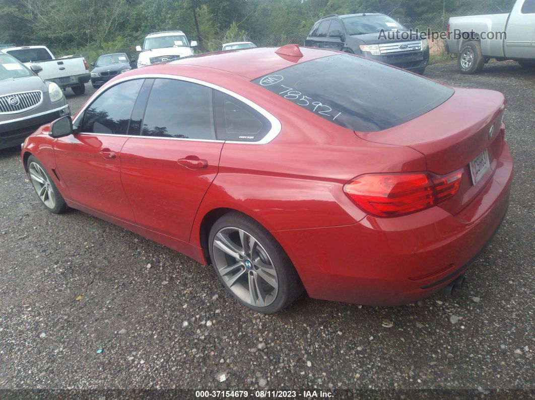 2017 Bmw 4 Series 430i Red vin: WBA4F7C5XHG785921