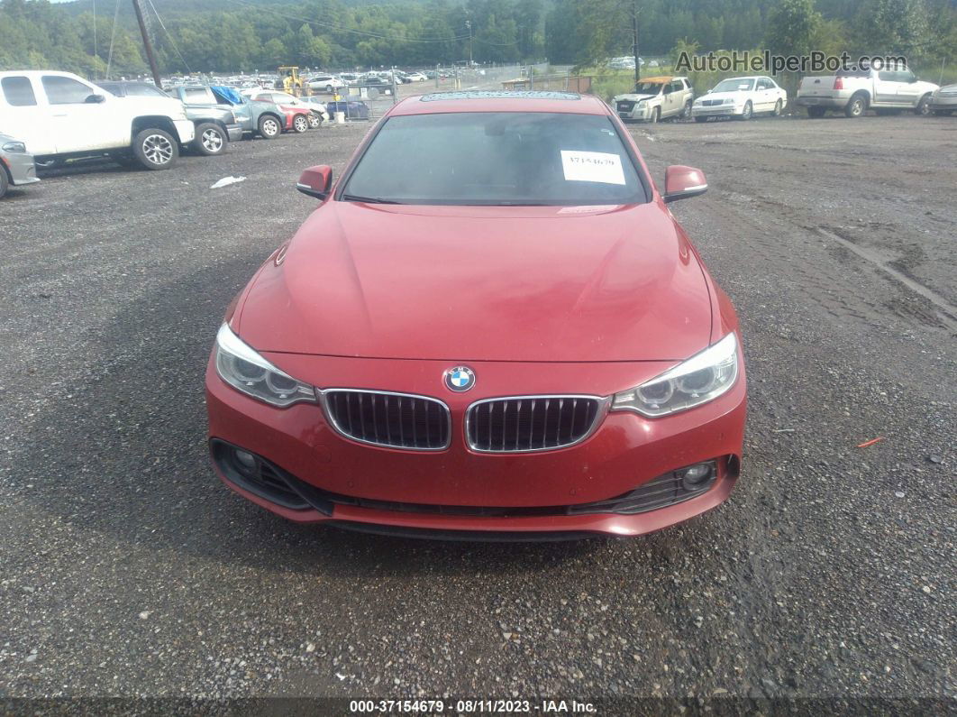 2017 Bmw 4 Series 430i Red vin: WBA4F7C5XHG785921