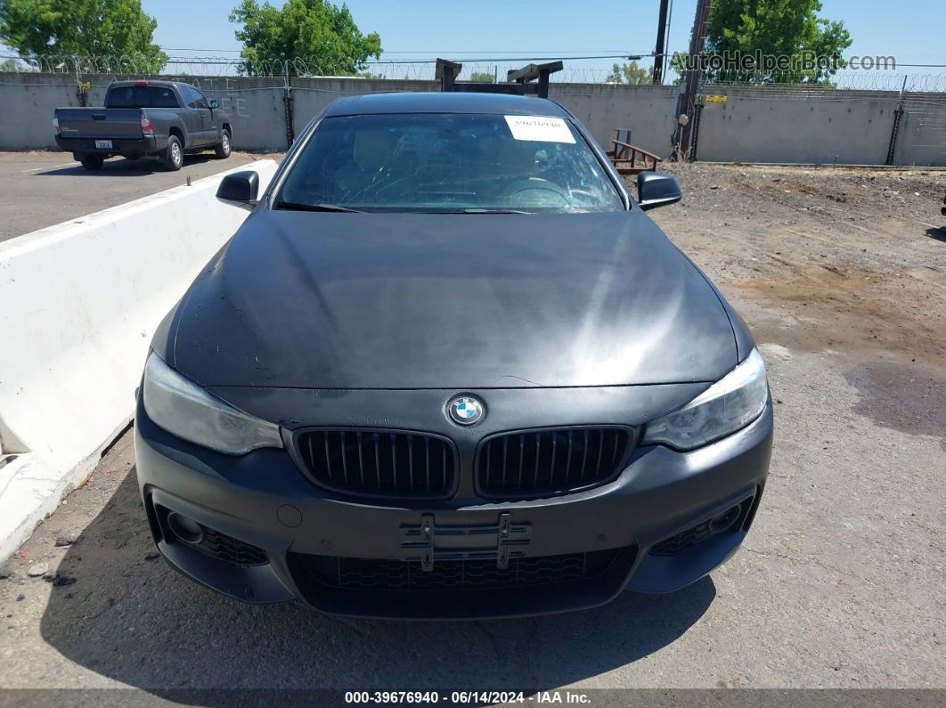 2017 Bmw 430i Gran Coupe   Black vin: WBA4F7C5XHG786244