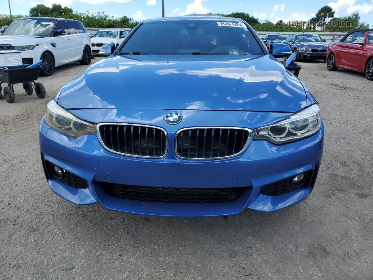 2017 Bmw 430xi Gran Coupe Blue vin: WBA4F9C30HG813235