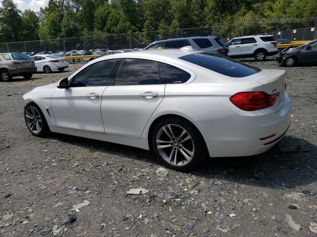 2017 Bmw 430xi Gran Coupe White vin: WBA4F9C34HG812766