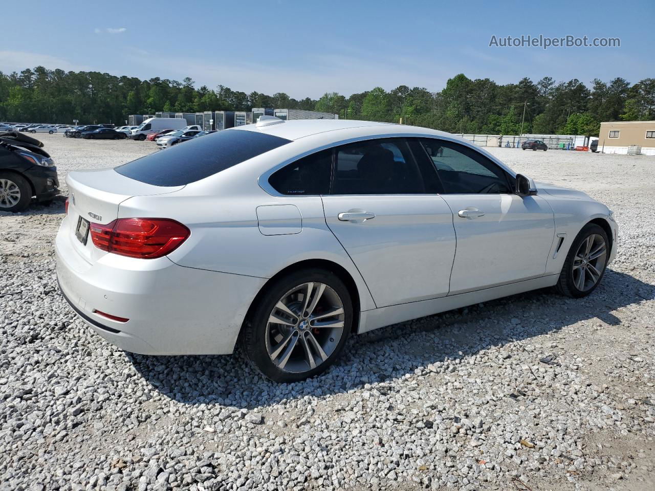 2017 Bmw 430xi Gran Coupe White vin: WBA4F9C38HG812317