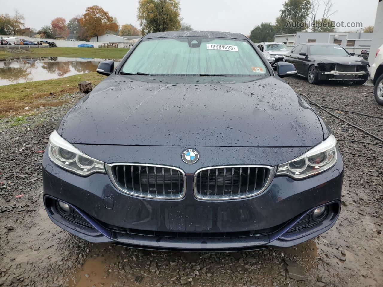 2017 Bmw 430xi Gran Coupe Blue vin: WBA4F9C38HG812463