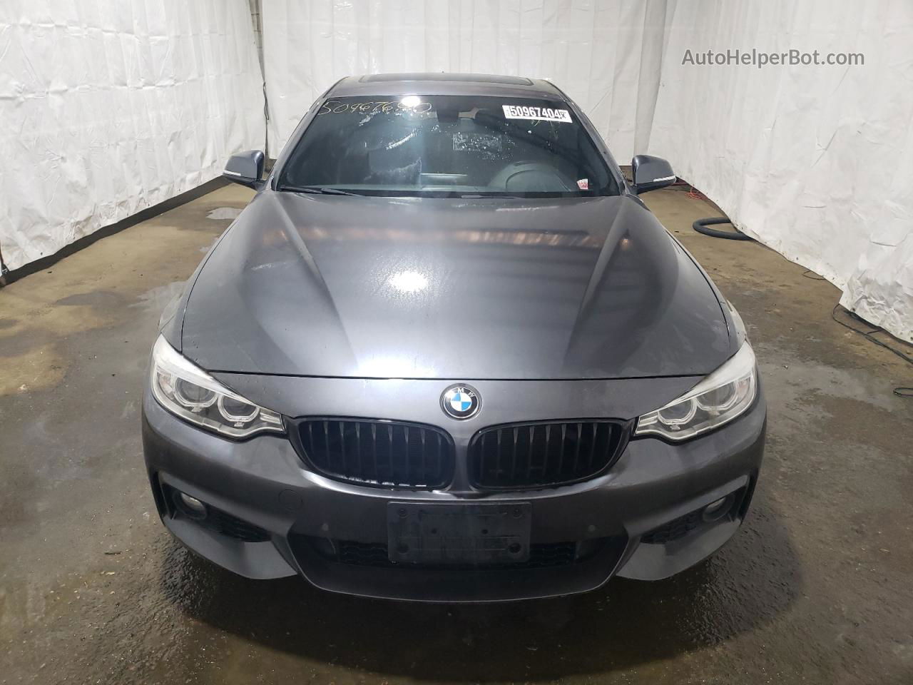 2017 Bmw 430xi Gran Coupe Gray vin: WBA4F9C52HG792440