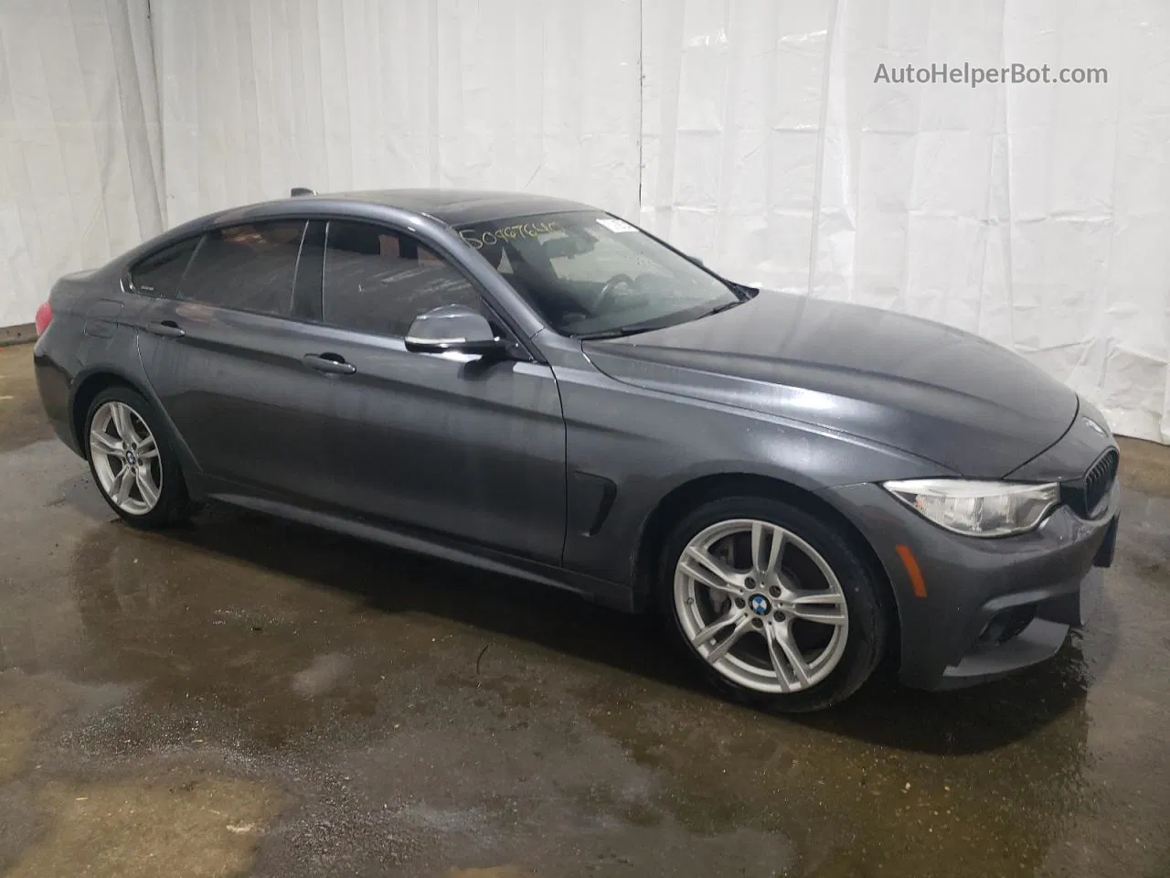 2017 Bmw 430xi Gran Coupe Gray vin: WBA4F9C52HG792440