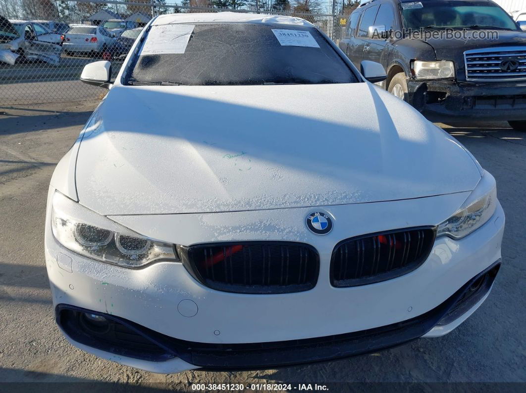 2017 Bmw 430i Gran Coupe Xdrive White vin: WBA4F9C53HG440337