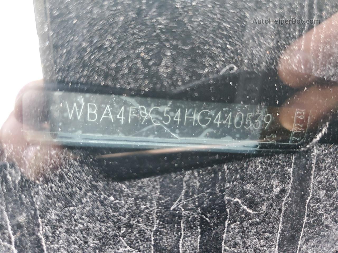 2017 Bmw 430xi Gran Coupe Серый vin: WBA4F9C54HG440539