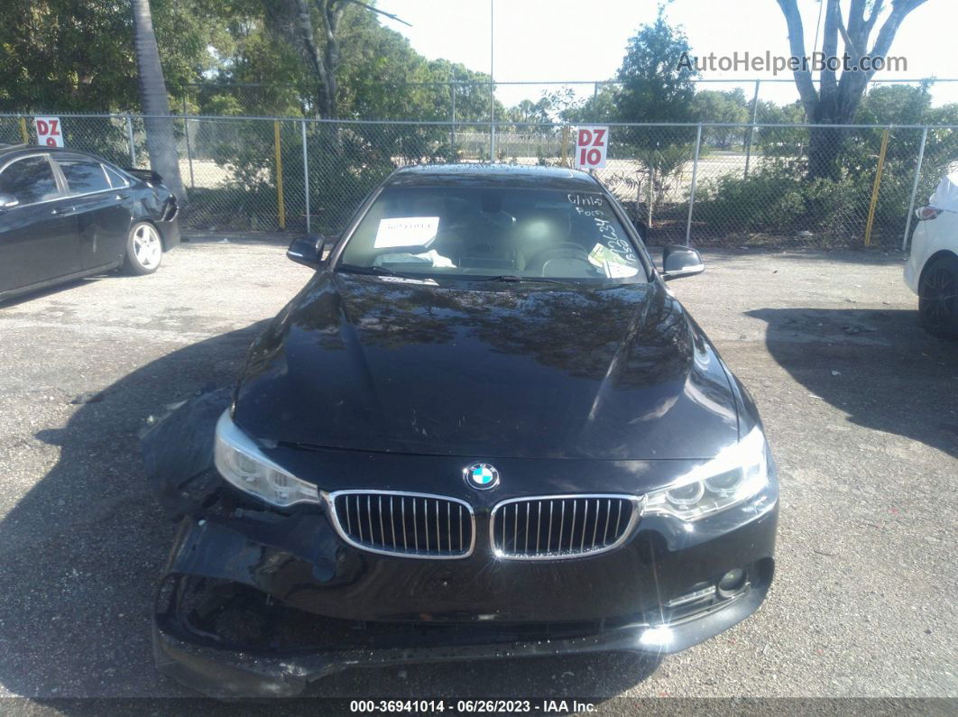 2017 Bmw 4 Series 430i Xdrive Black vin: WBA4F9C54HG792634