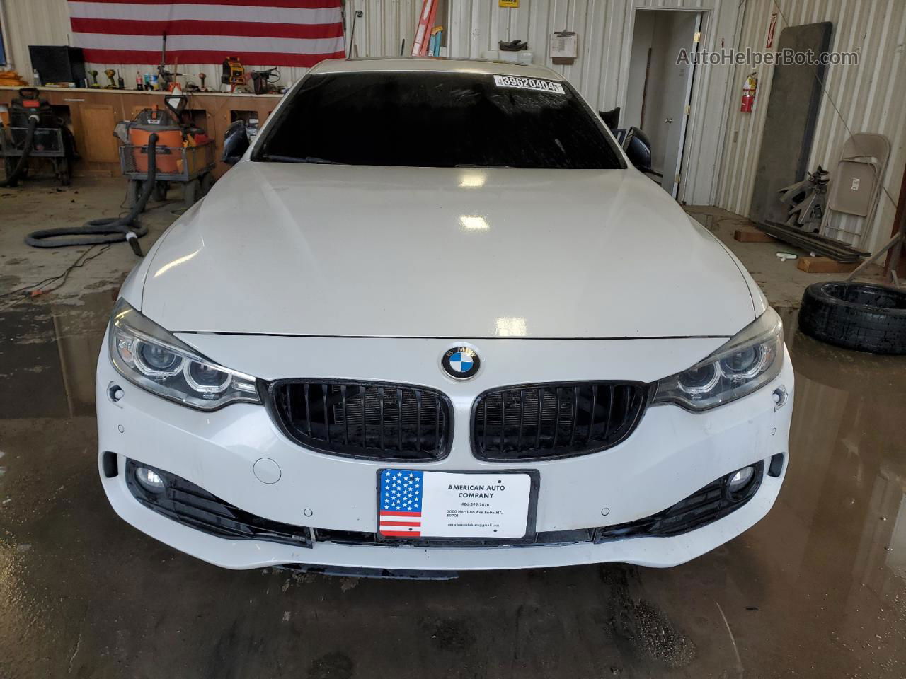 2017 Bmw 430xi Gran Coupe White vin: WBA4F9C58HG791857