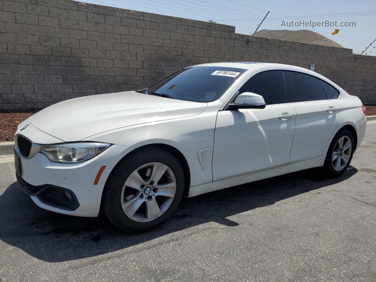 2017 Bmw 430xi Gran Coupe White vin: WBA4F9C59HG792662