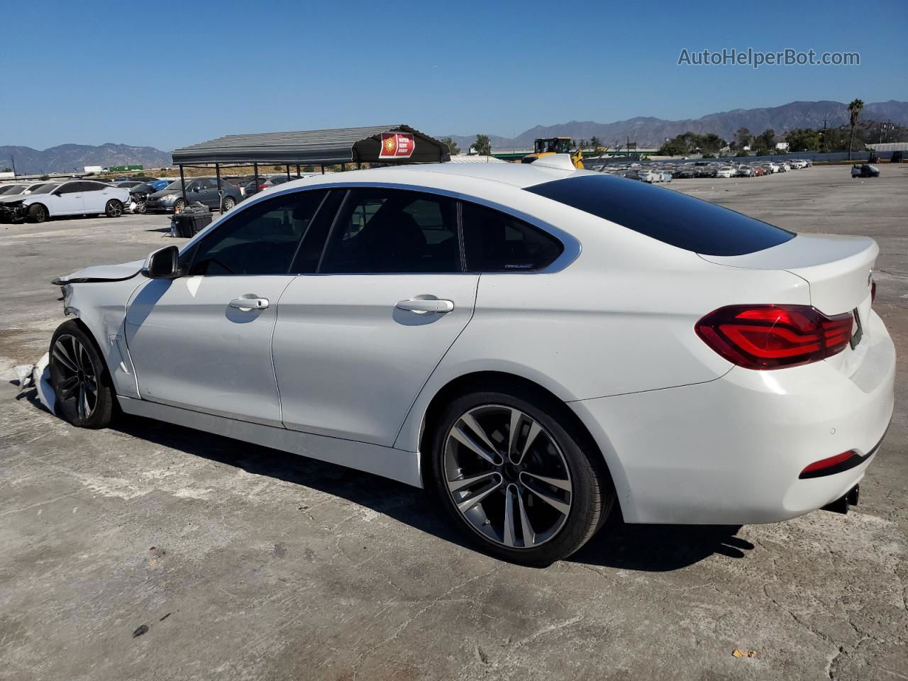 2020 Bmw 430i Gran Coupe White vin: WBA4J1C00LBU68106