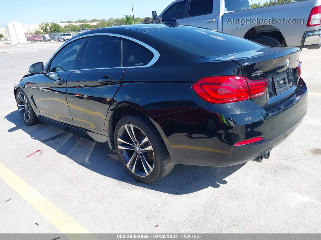 2020 Bmw 430i Gran Coupe   Black vin: WBA4J1C01LCE41445