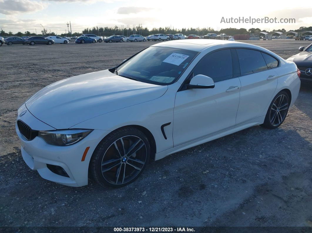 2020 Bmw 430i Gran Coupe   White vin: WBA4J1C02LBU67667