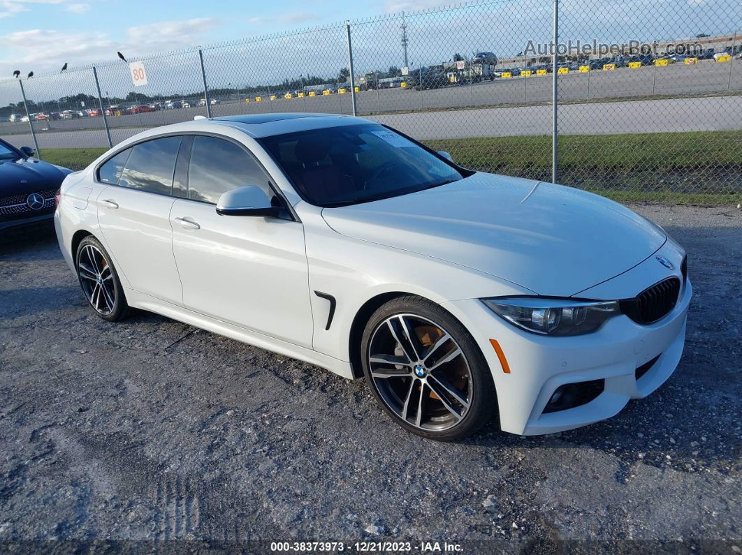 2020 Bmw 430i Gran Coupe   Белый vin: WBA4J1C02LBU67667