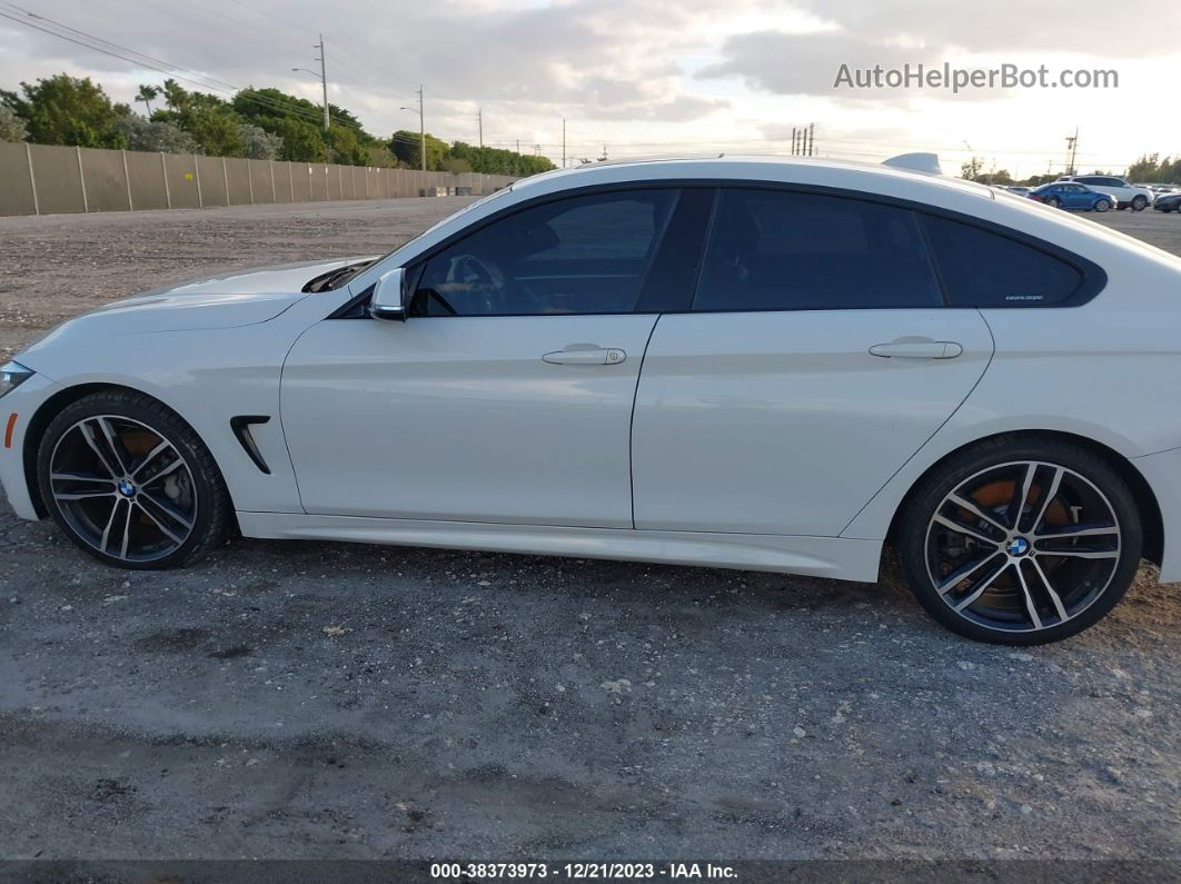 2020 Bmw 430i Gran Coupe   White vin: WBA4J1C02LBU67667