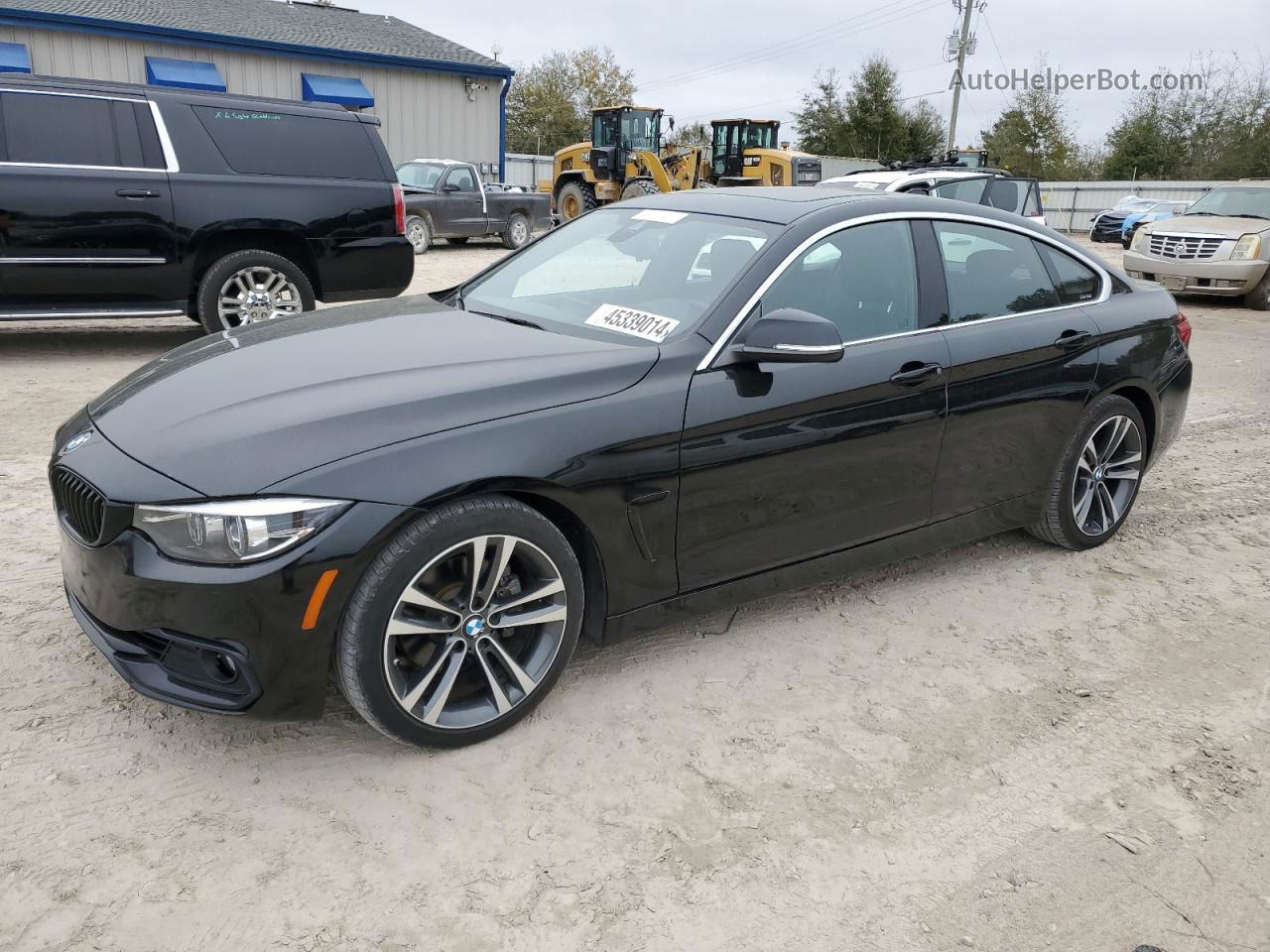 2020 Bmw 430i Gran Coupe Black vin: WBA4J1C02LCE28400