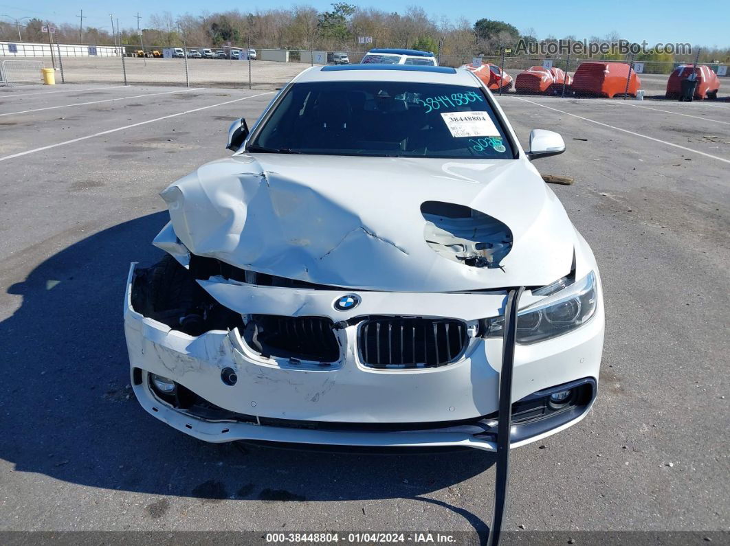 2020 Bmw 430i Gran Coupe   White vin: WBA4J1C04LBU68027