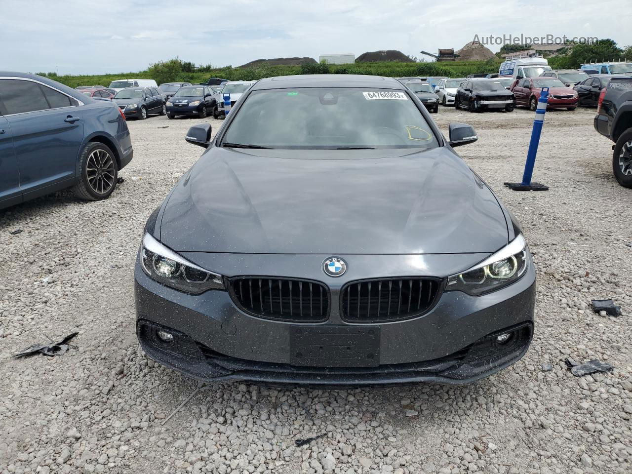 2020 Bmw 430i Gran Coupe Gray vin: WBA4J1C05LCD66829