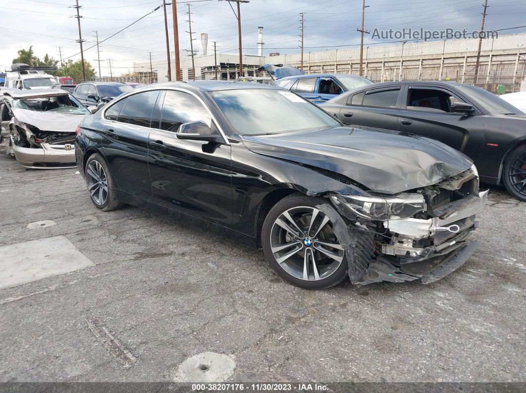 2020 Bmw 4 Series 430i Black vin: WBA4J1C07LCE46455