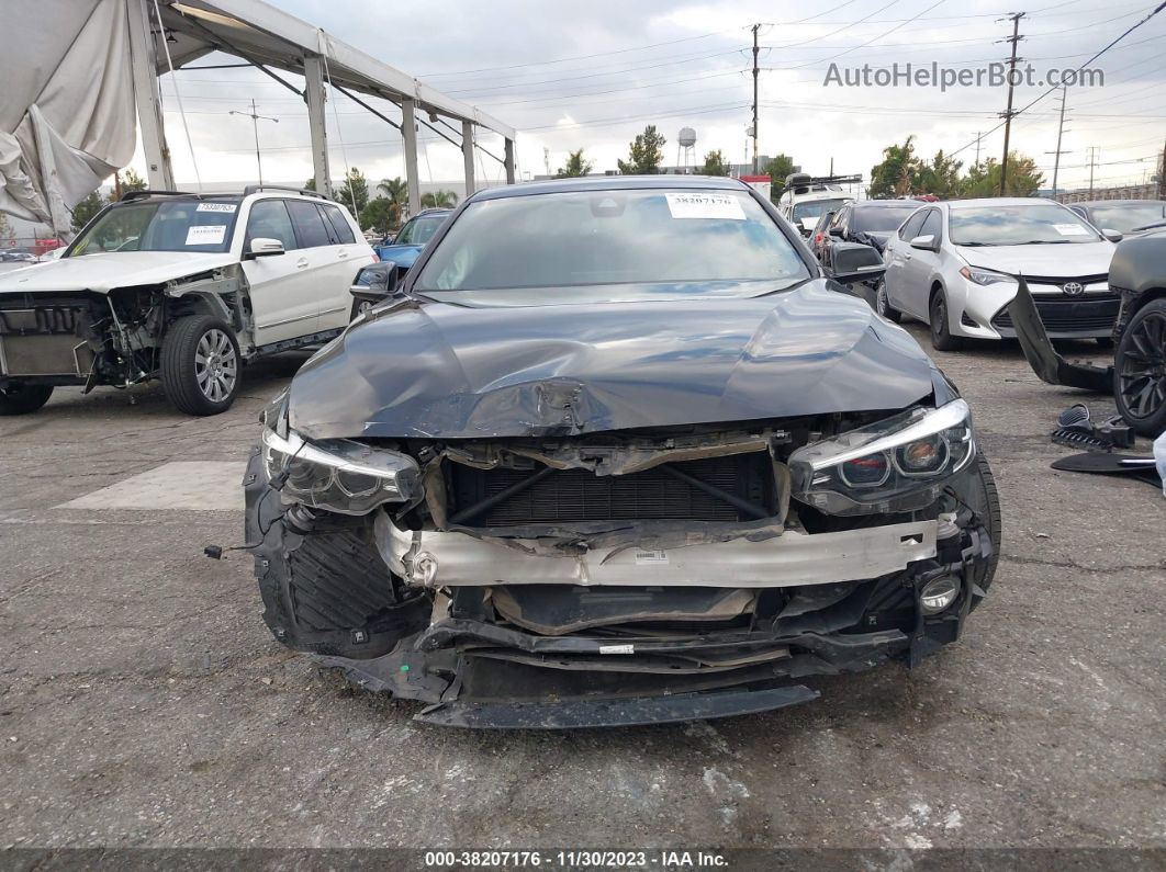 2020 Bmw 4 Series 430i Black vin: WBA4J1C07LCE46455