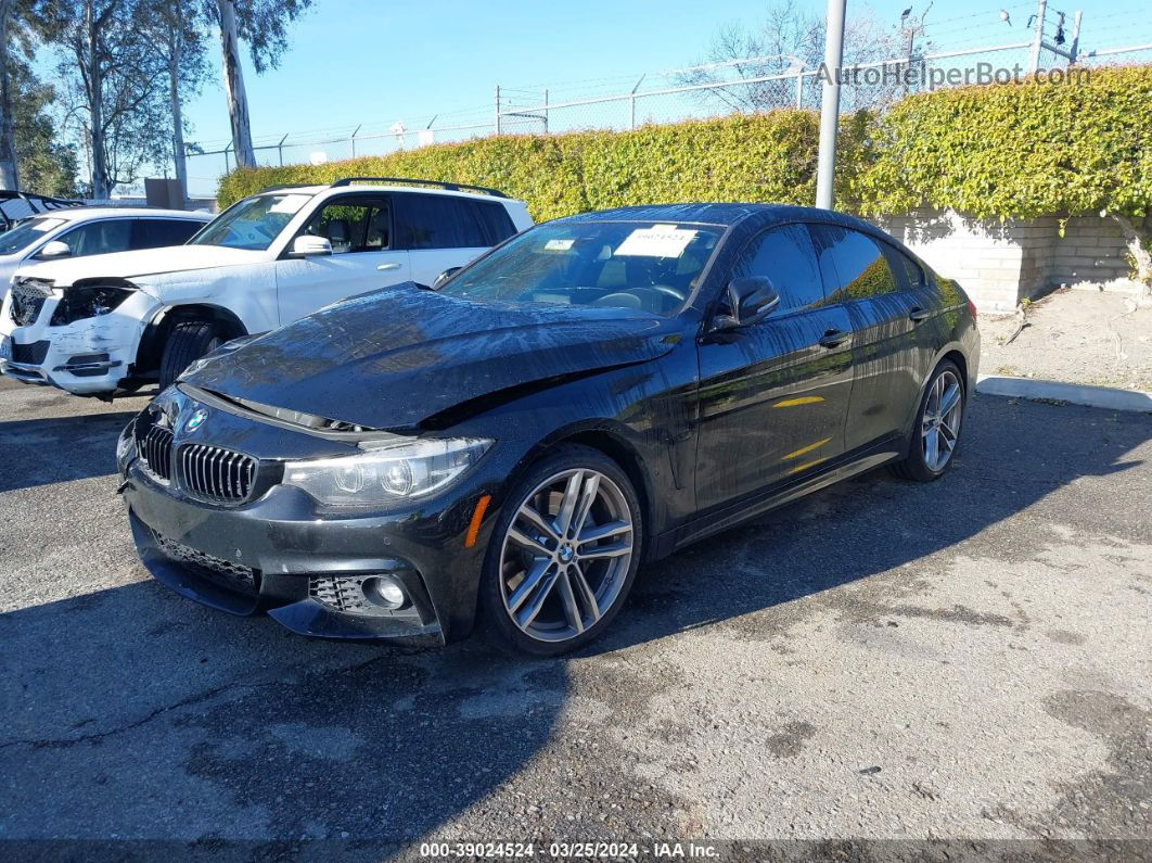 2020 Bmw 430i Gran Coupe   Black vin: WBA4J1C09LBU67813