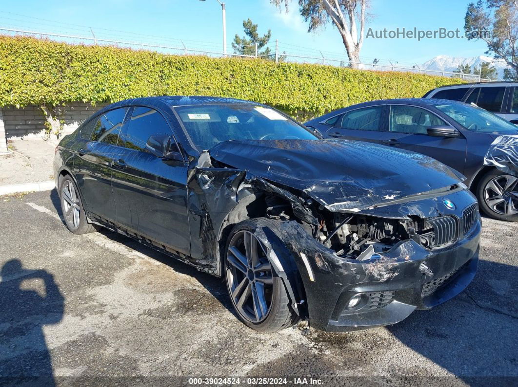 2020 Bmw 430i Gran Coupe   Black vin: WBA4J1C09LBU67813