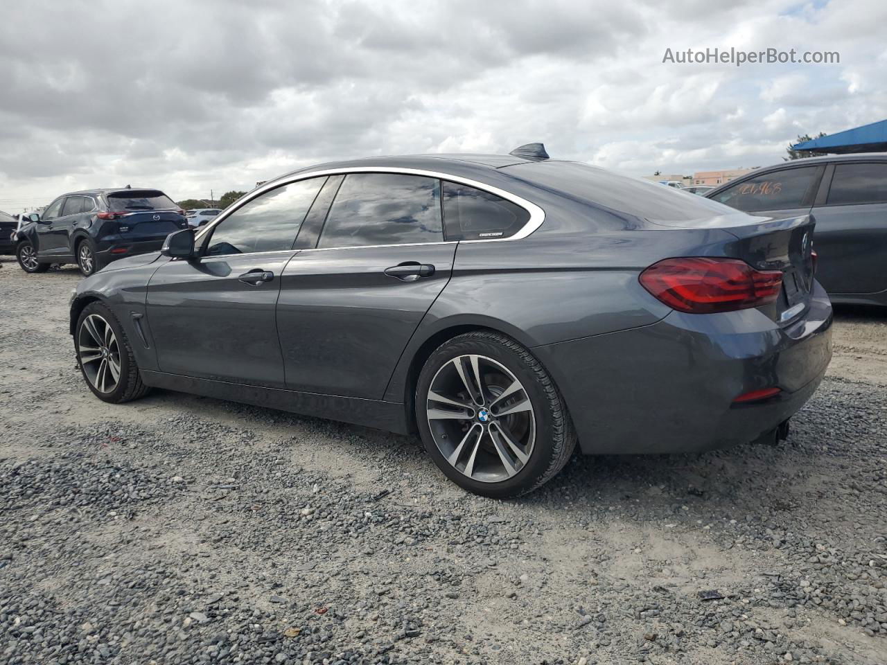 2020 Bmw 430i Gran Coupe Gray vin: WBA4J1C09LBU68265