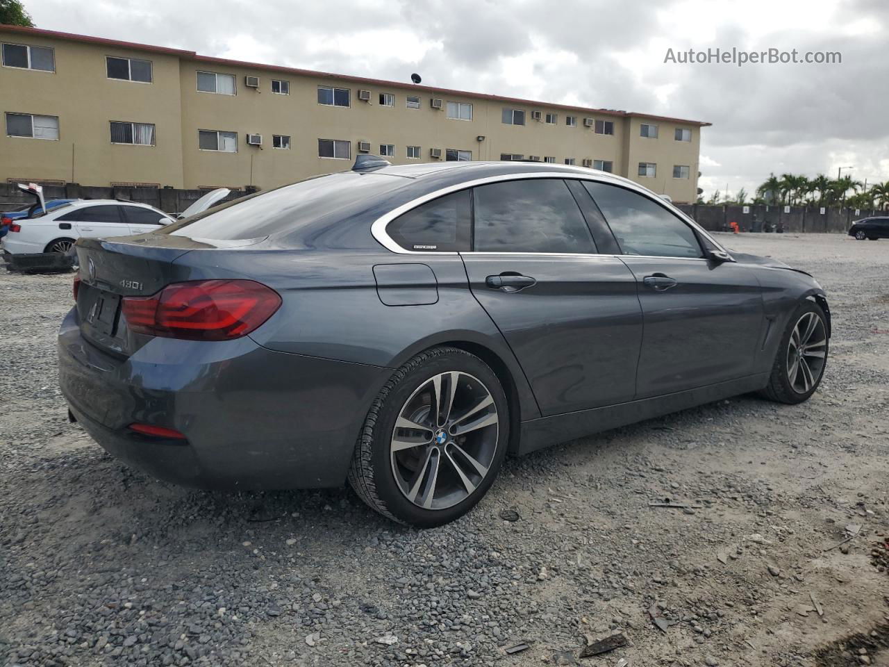 2020 Bmw 430i Gran Coupe Gray vin: WBA4J1C09LBU68265